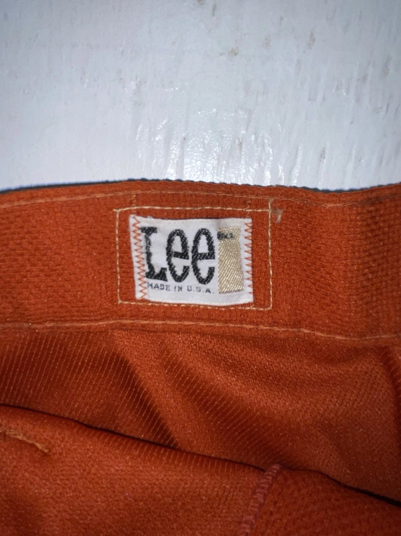 New Vintage Orange Lee Polyester Pants #2621128 VV-101￼