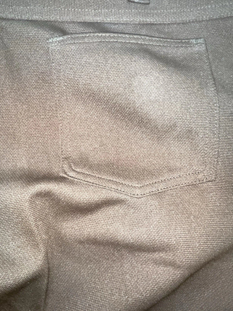 New Vintage Brown Panhandle Slim Polyester Pants #B25C360 SS-15