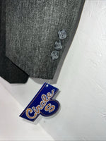 New Men’s Circle S Grey Suit Jacket 50L #25832 Y-601