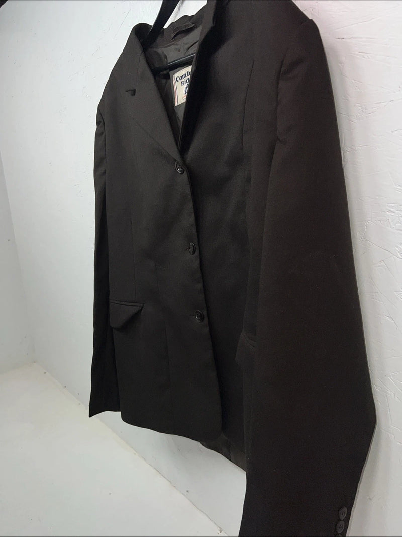 New Women’s Comfort Riders Brown Hunt Meister Riding Coat 22 Long II-606