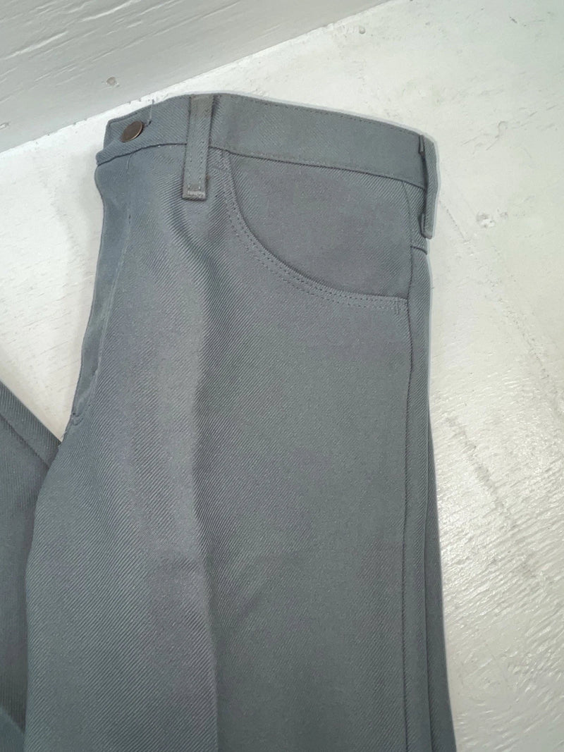 New Vintage Gray Wrangler Polyester Pants #82GY ZZ-35