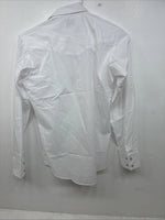 New Boys ELY Cattleman White Long Sleeve Pearl Snap Size 16 KK-46