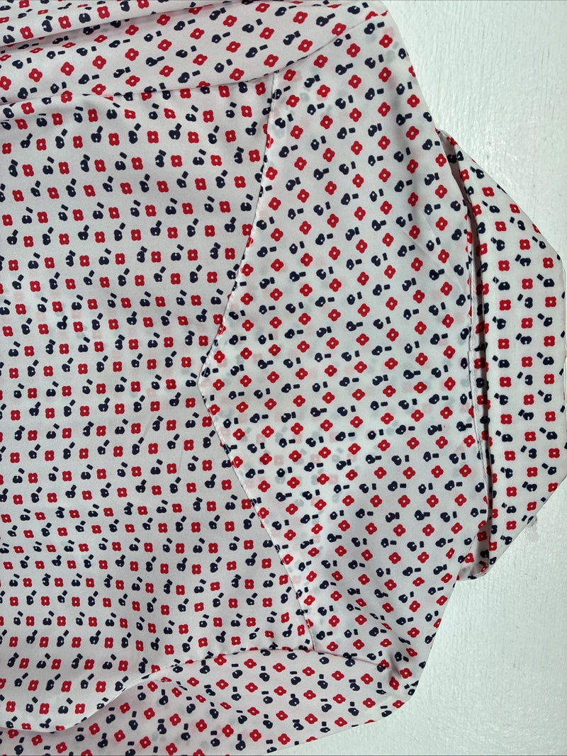 New Women’s Dickson Jenkins Multicolor Long Sleeve Pearl Snap Size 30 MM-37
