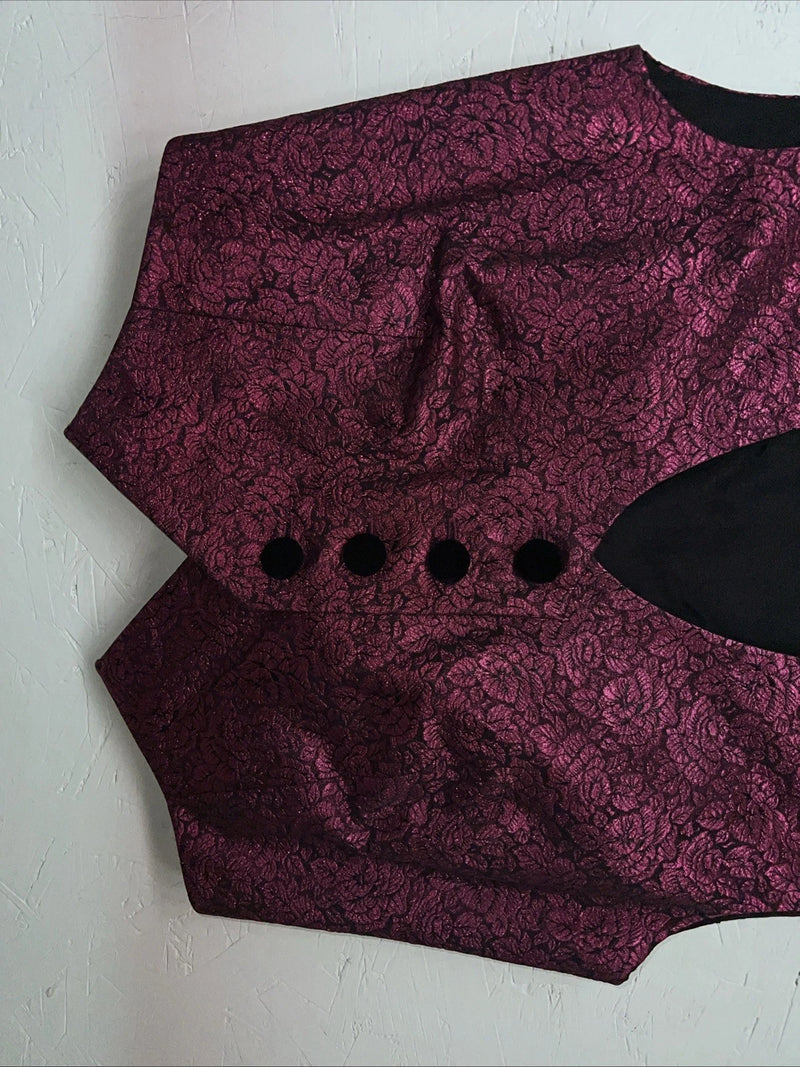 New Women’s Congress Classics Purple Show Vest Small H-606