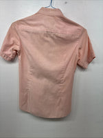 New Women’s Regency4 Pink Short Sleeve Button Up Size 30 YY-8