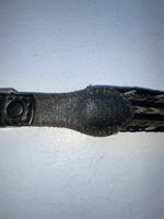 New Black Genuine Leather Chambers Braided 30” Belt #W7517 Z-44