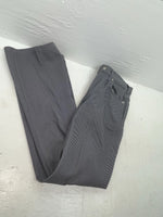 New Vintage Gray Speckled Miller Polyester Pants #2624 OO-73