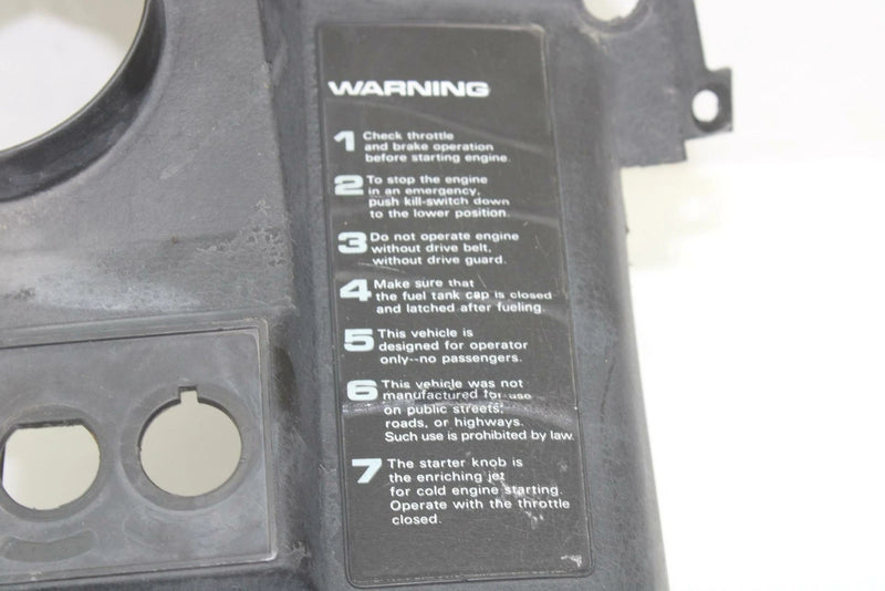 88 Yamaha Exciter EX570M OEM Instrument Panel 84M-77711-01-00 SY50
