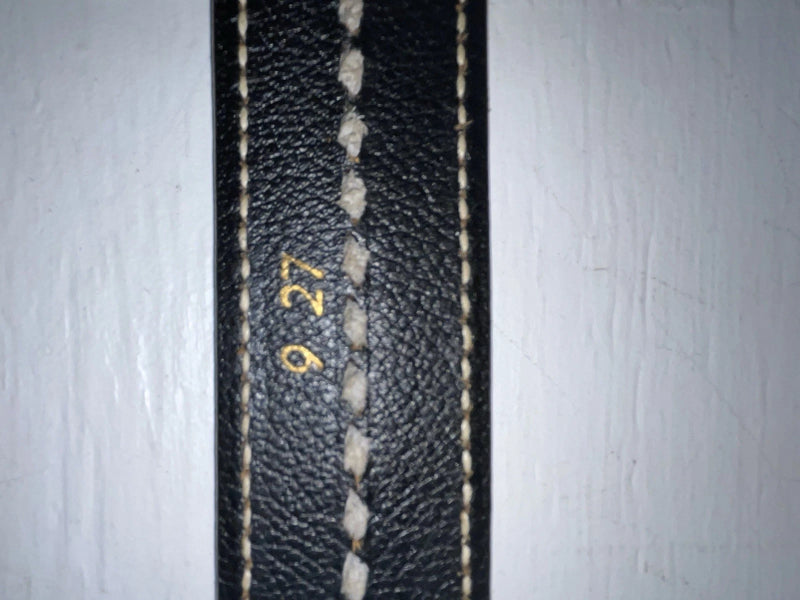 New Green Genuine Leather Weaved 38” Belt #927 JJ-71