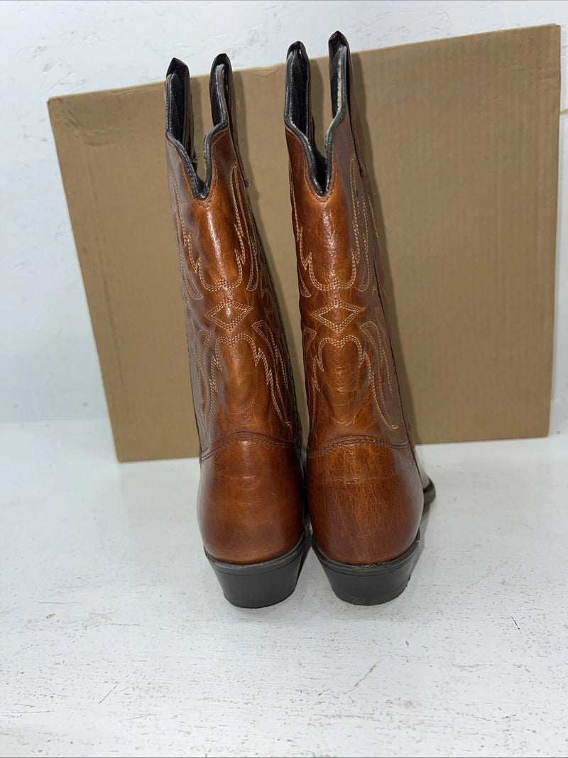 New Women’s Brown Capezio Cowboy Boots. L 334 6.5 6 1/2 Mx 19-133