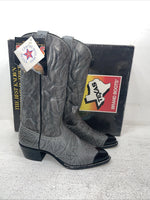 New Men’s Gray Texas Brand Cowboy Boots. 1082 8 D. 3-136
