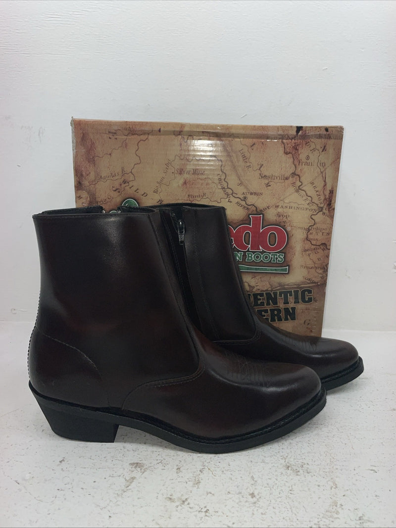New Men’s Cherry Black Laredo Cowboy Boots. 62008 10.5 10 1/2 E W. 7-85