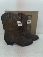 New Youth Brown Smoky Mountain Cowboy Boots. 1122 C 3. 22-104