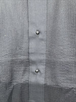 New Classix Black Long Sleeve Button Up English Shirt 13-13.4 XS AA-89