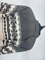 New Women’s Brooks & Dunn Tan Gray Long Sleeve Button Up Size Small TT-101