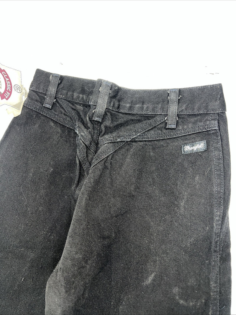 New Women’s Black Wrangler Silver lake Classic Fit Denim Jeans. 3/4x36 M-11