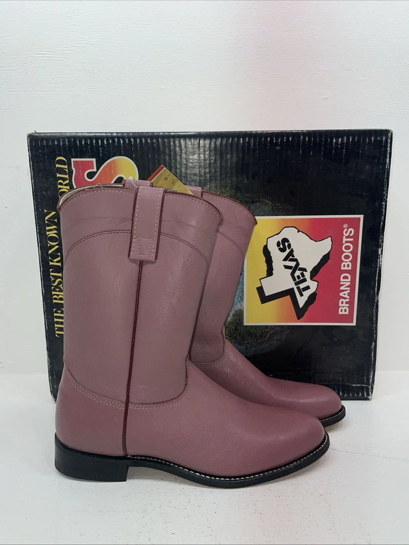 New Women’s Pink Texas Brand Cowboy Boots. 4433 8 M. 16-38