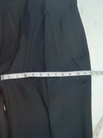 New Vintage Black Polyester Pants #L10 3A-73