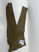 New Women’s Brown Sport Riders Classic Knee Patch Breeches. 34 R 041565 D-89