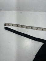 NOS Black Leather Show Chaps Adjustable Waist 45” Small N-37