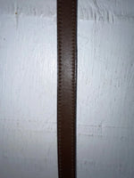 New Brown Genuine Leather Circle Y 32” Belt #9370S JJ-56