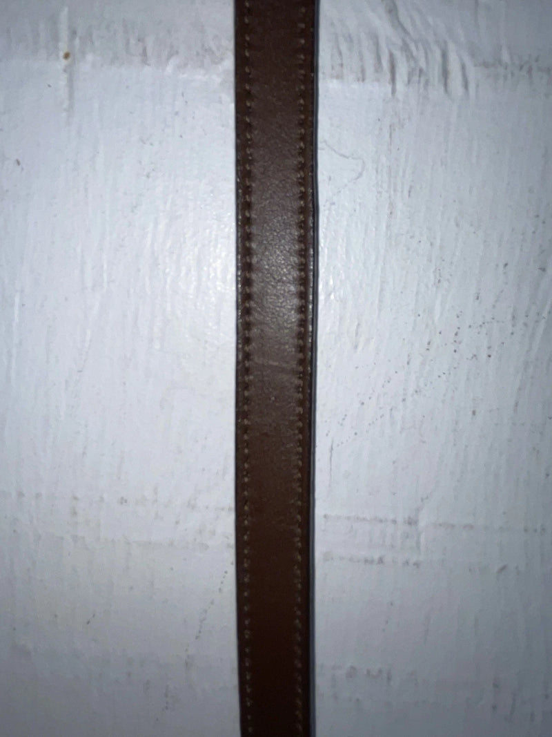 New Brown Genuine Leather Circle Y 32” Belt #9370S JJ-56