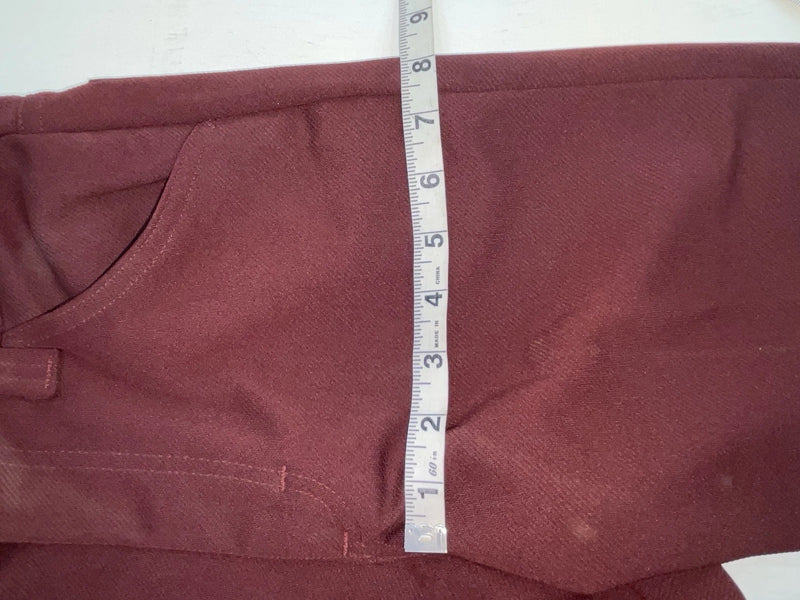 New Vintage Red Lee Polyester Pants #2004061 3A-117
