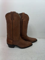 New Men’s Brown Dan Post Cowboy Boots. 2551 8.5 8 1/2 E W. 3-87