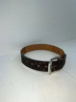 New Brown Genuine Leather Nocona Tooled 24” Belt #6400B NN-37
