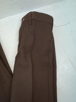 New Vintage Brown Dickson Jenkins Polyester Pants #5991 ZZ-88