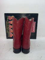  New Men’s Red Texas Brand Cowboy Boots. 8803 10.5 10 1/2 D. 8-42
