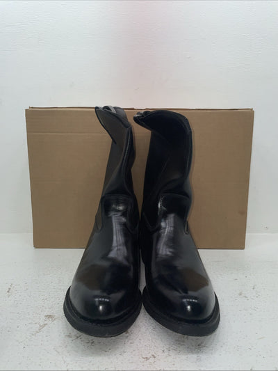 New Men’s Black Texas Brand Cowboy Boots. 47050 10.5 10 1/2 D. 7-99