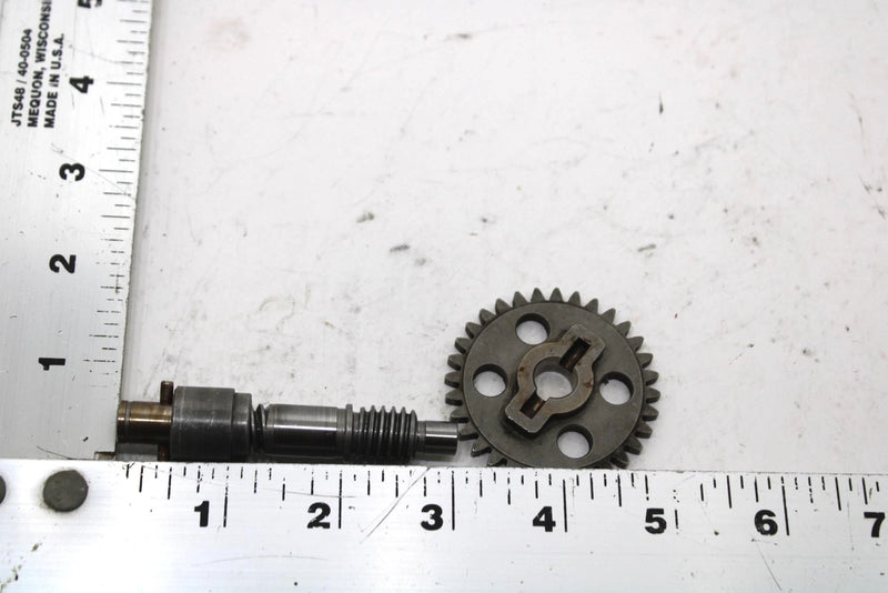 1980 Yamaha Ss440 Oem Oil Pump Worm Shaft Assembly 866-13175-00-00 SY63