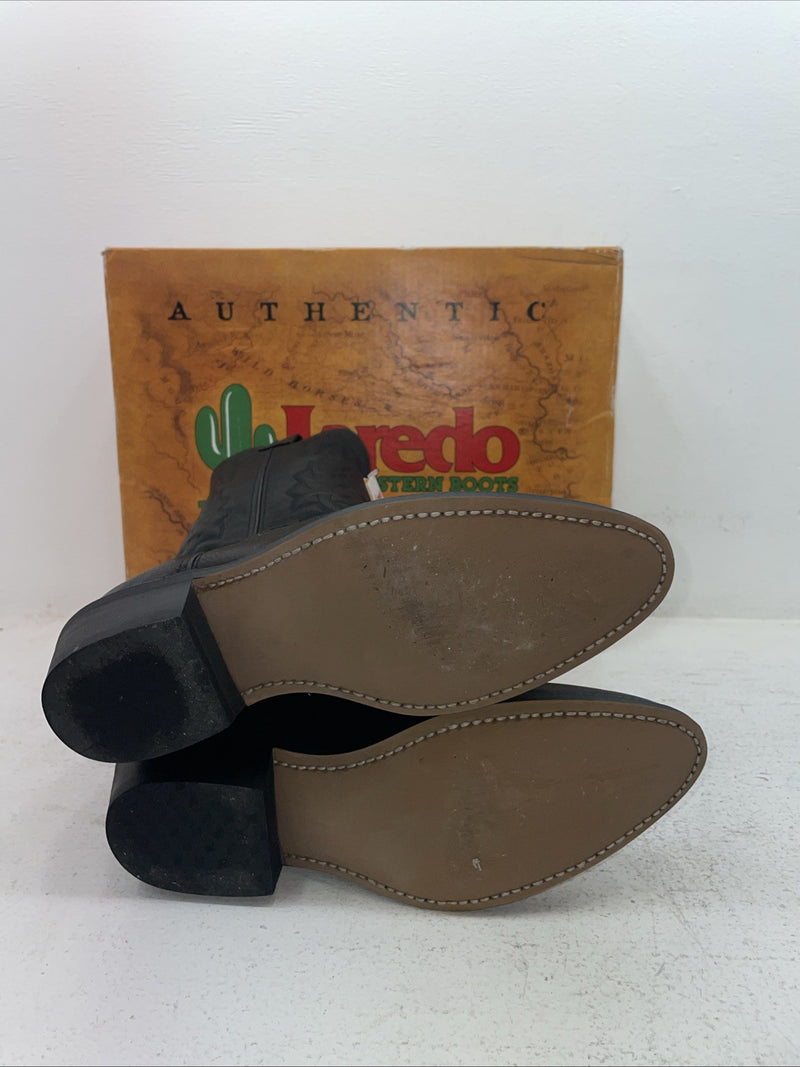 New Men’s Black Laredo Cowboy Boots. 6691 9.5 9 1/2 E W. 4-70