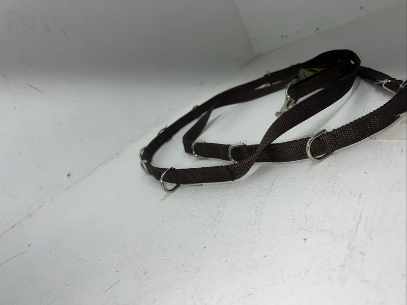 New Brown Nylon CRUMP German Martingale #Co2018-0200 Y-12