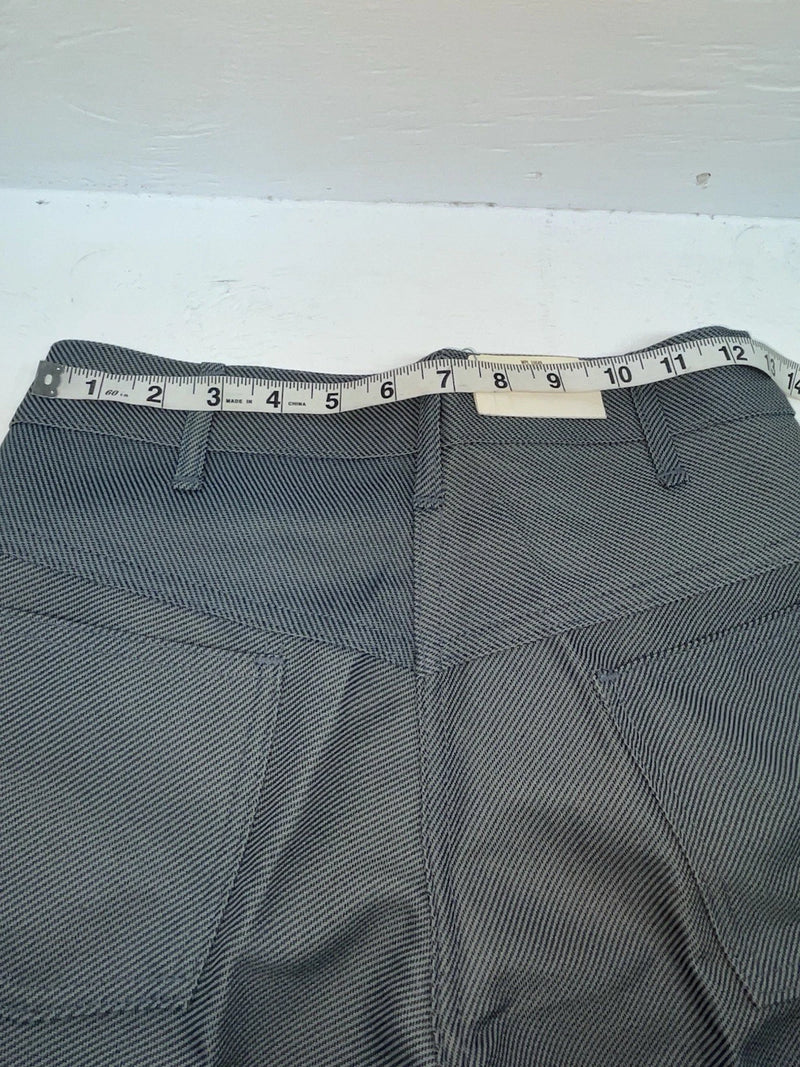 New Vintage Blue Speckled Miller Polyester Pants #2624 3A-19