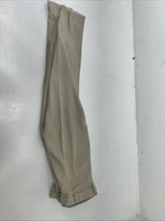 New Women’s Tan ABETTA knee Patch English Riding Breeches. 30 L C-47