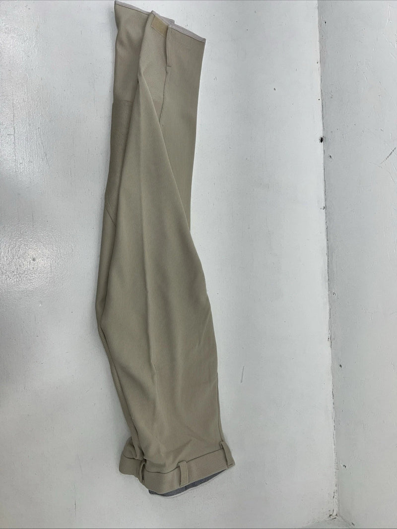 New Women’s Tan ABETTA knee Patch English Riding Breeches. 30 L C-47