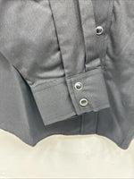 New Women’s Country Charmers Black Deigned Long Sleeve Pearl Snap CL II-65