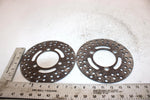 1994 Kawasaki Bayou 300 4x4 Oem Front Brake Rotor Disc Pair 41080-1216 AK18
