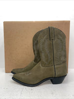 New Women’s Green Texas Brand Cowboy Boots. L 9302 8.5 8 1/2 M. 15-35