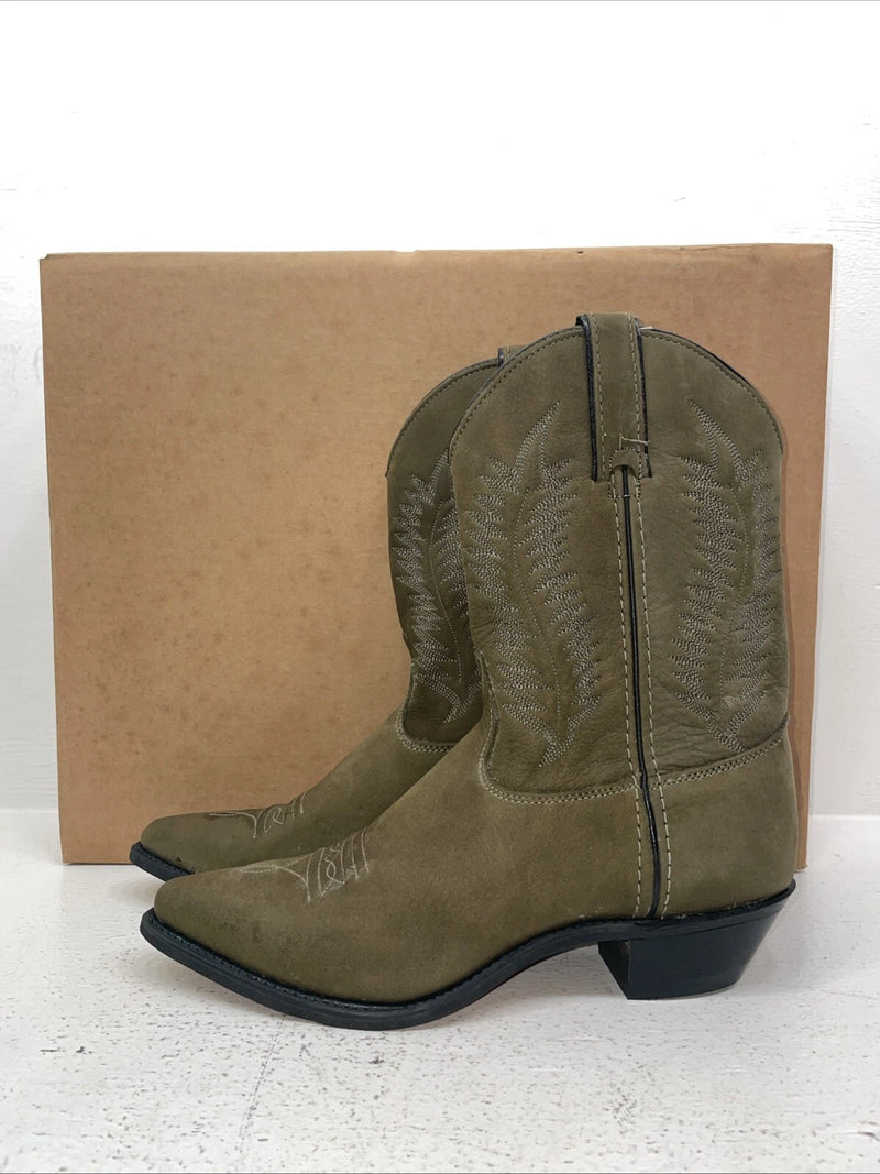 New Women’s Green Texas Brand Cowboy Boots. L 9302 8.5 8 1/2 M. 15-35