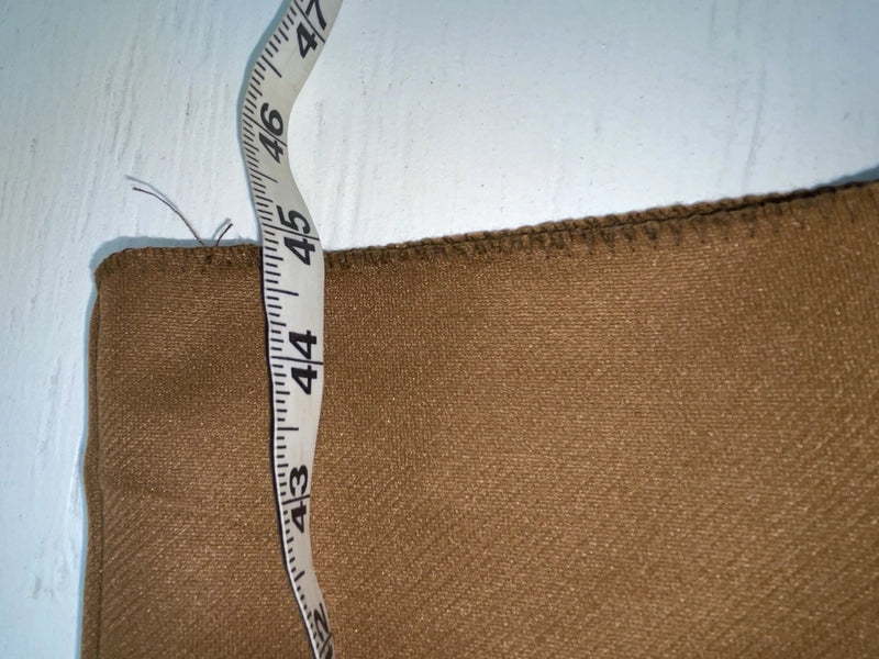 New Vintage Brown Polyester Pants 3A-51 