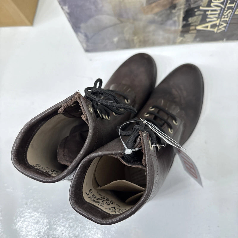 NEW JAMA OLD WESTERN LACED UP WESTERN BOOT, Women’s Size 5. #1-5.