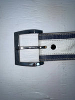 New Blue Genuine Leather 32” Belt #7330 JJ-148
