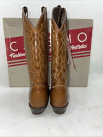 New Women’s Brown Capezio Cowboy Boots. L 394 6.5 6 1/2. 19-135