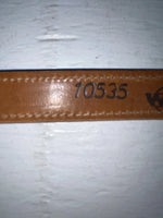 New Blue Genuine Leather Wright 32” Belt #10535 JJ-114