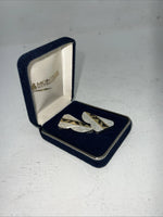 New Women’s Montana Silversmiths Gold Silver Black Collar Tips. CT4 A-37