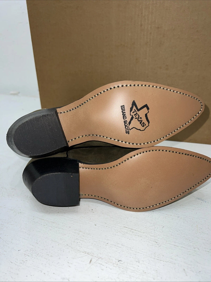 New Women’s Green Texas Brand Cowboy Boots. SL520 6 M. 20-104