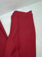 New Vintage Red Dickson Jenkins Polyester Pants 3A-13